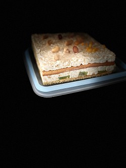 strawberryサンドケーキ。