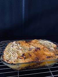 お芋さんmeatパイ。