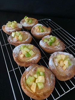 fruits taart パン。